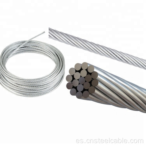 1x19 Dia.1/32 &quot;-3/8&quot; Cable de acero AirCaraft